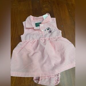 Disney kids golf wear dress romper size 12-18 months Minnie Mouse